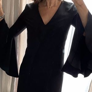 Milly Straight cut, Trumpet sleeve Dress